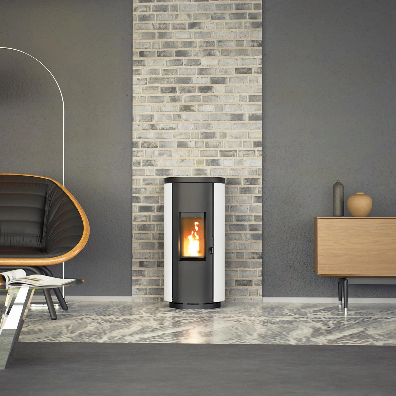 Flammes & Cie vous propose toute une gammes de pôles à granulés. Offre Spéciale 2026 : Un poêle à granulé acheté - un brasero de jardin offert